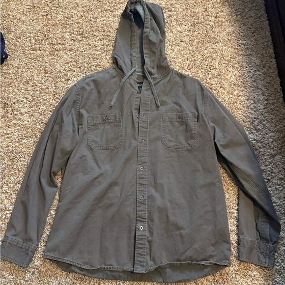 Molokai Surf Co. Men's Hooded Button Down - Picture 1 of 4